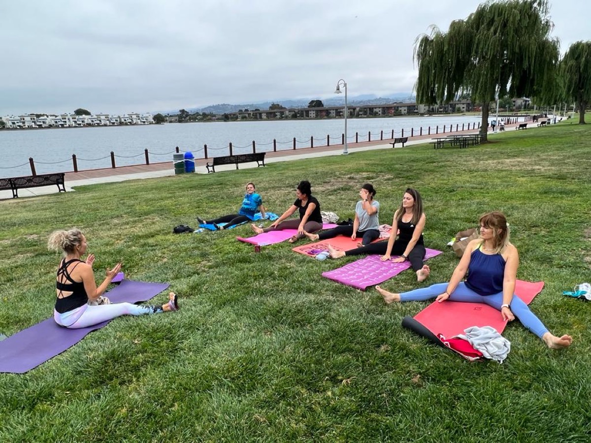 Outdoor class — Rahasya Yoga